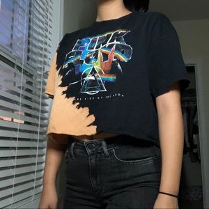 Pink Floyd Cropped Band T-shirt